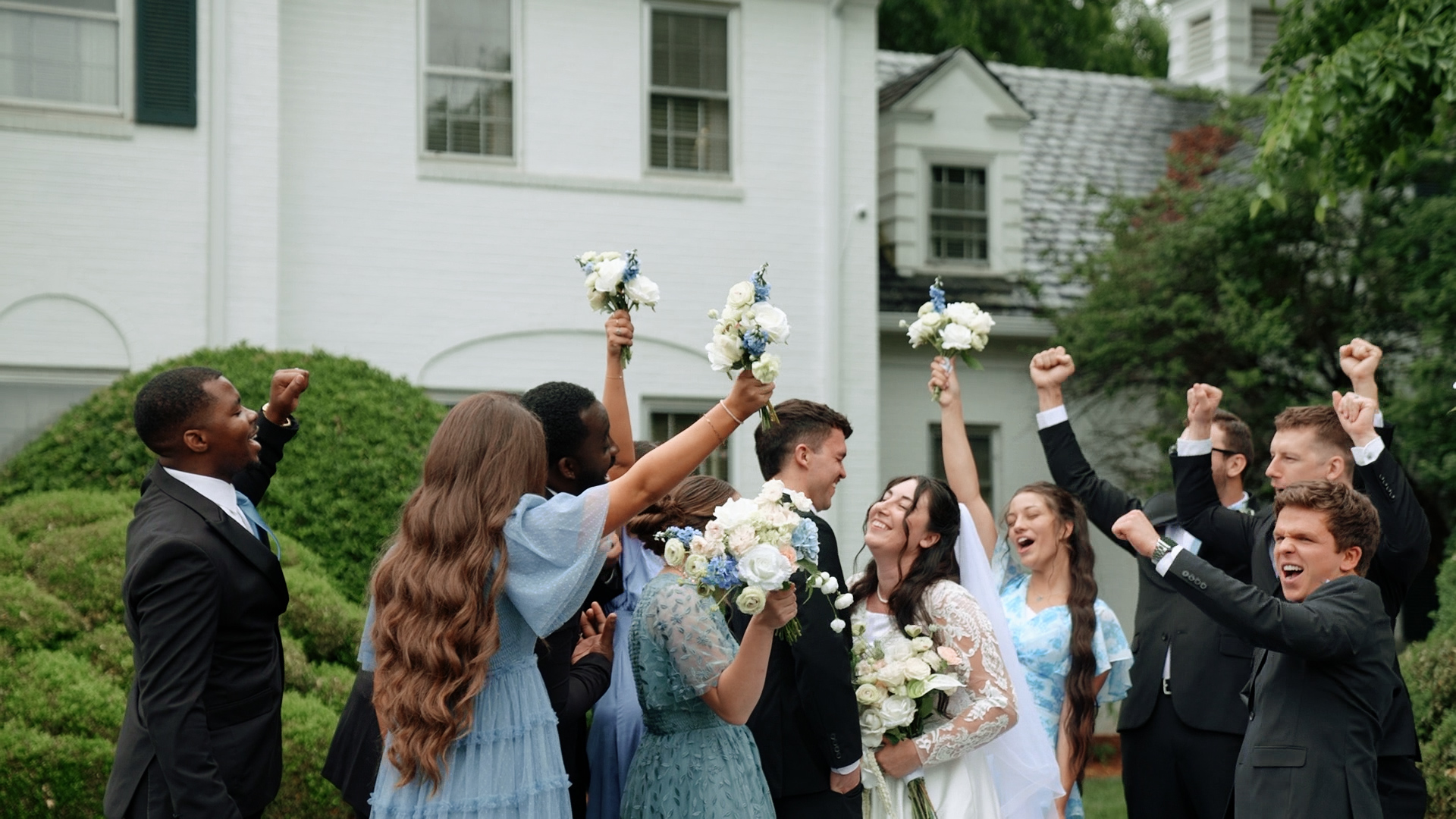 Grace and Greg — The Broyhill House Lenoir NC
