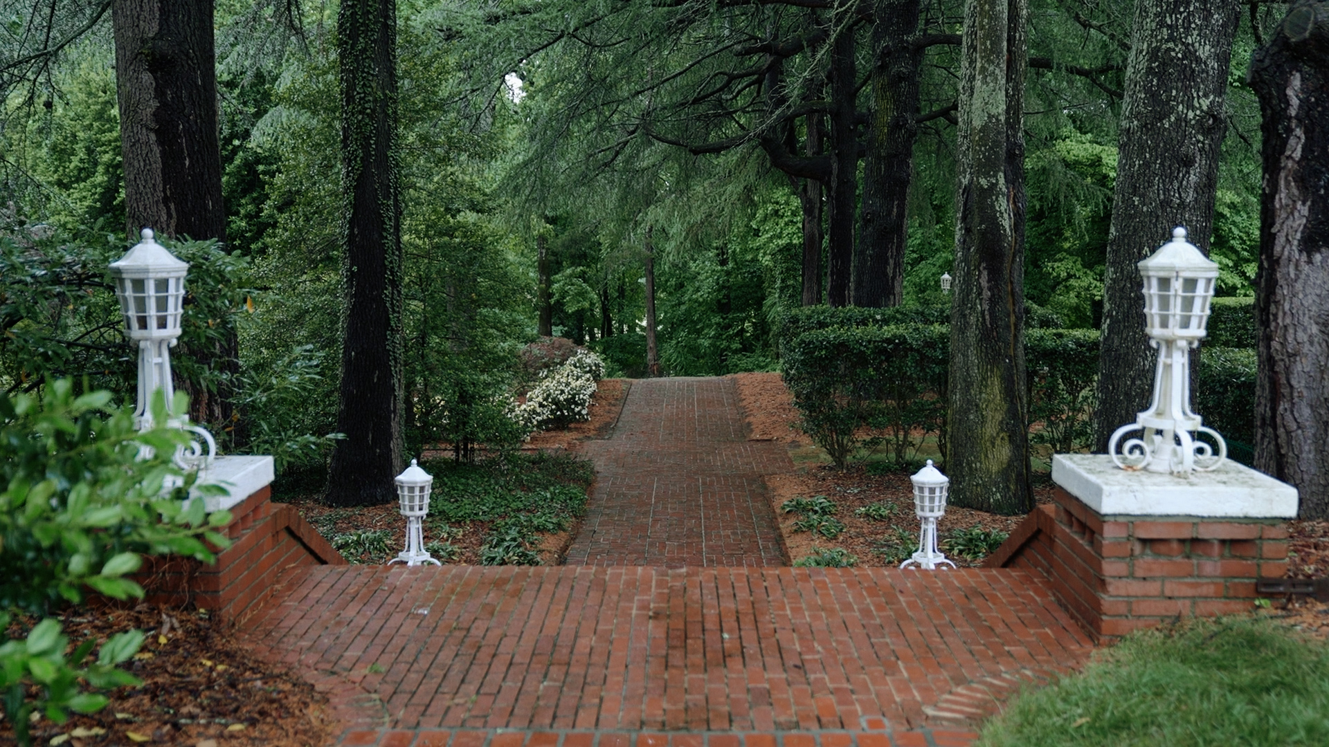 The Broyhill House grounds — Lenoir NC