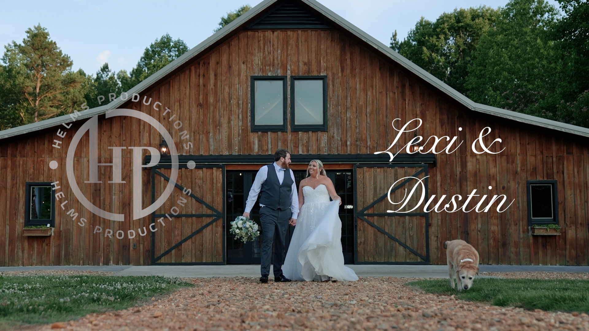 Lexi & Dustin at The Loft at Sunflower Trail wedding venue